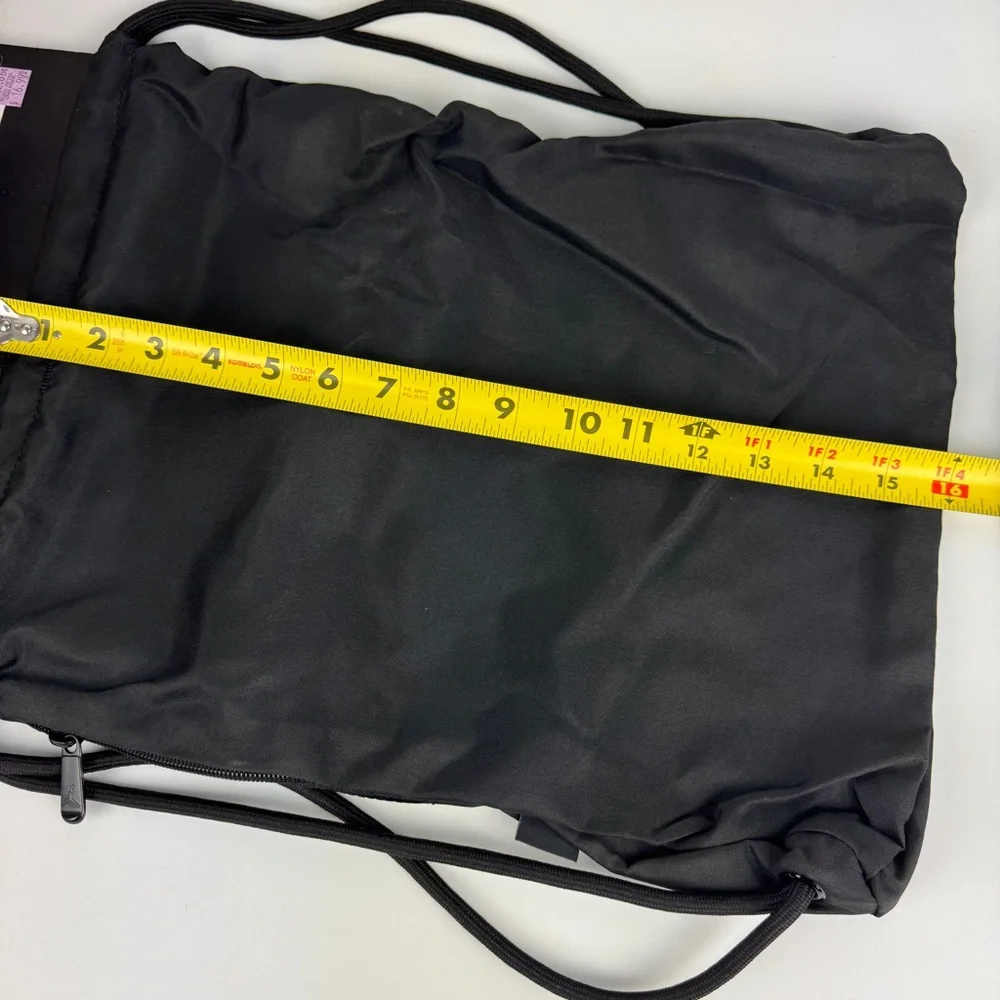 Nike Air Jordan Black Drawstring Gym Sack